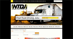 Desktop Screenshot of nationaltruckdrivingjobs.com
